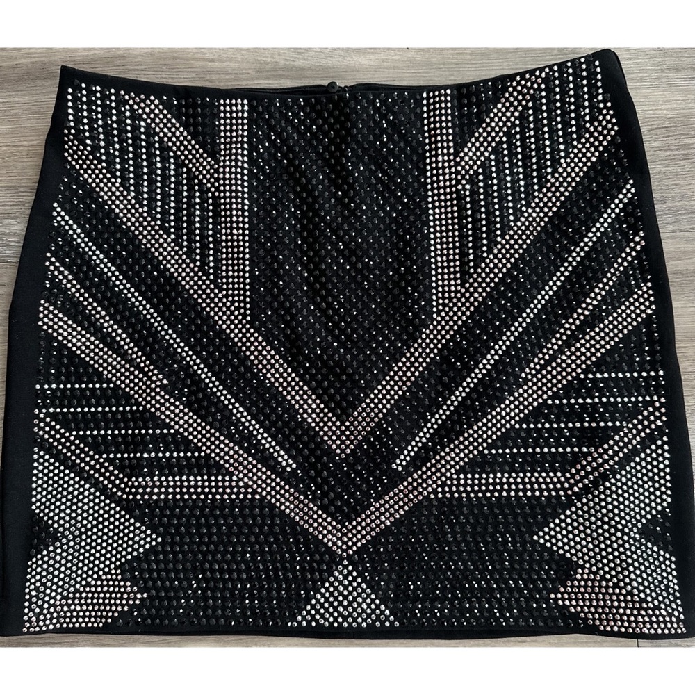 Brand New! H&M Black Jeweled Embellished Skirt